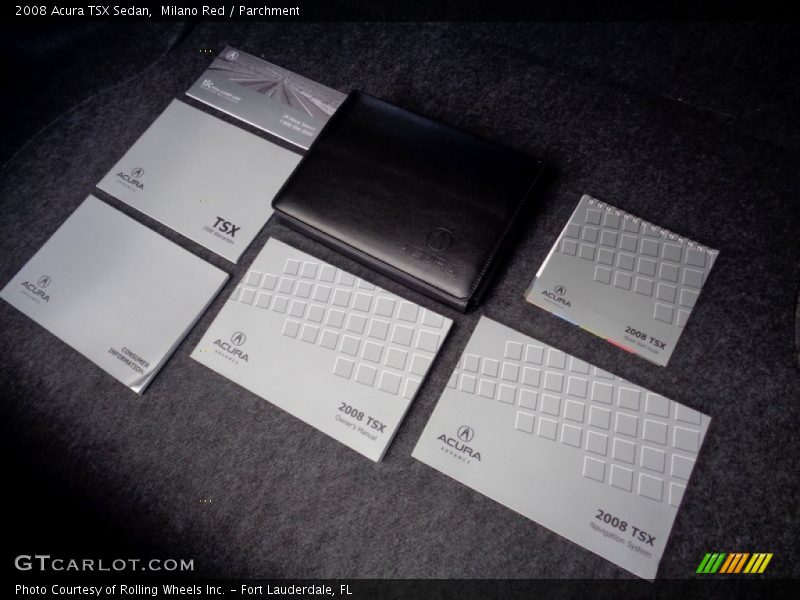 Books/Manuals of 2008 TSX Sedan