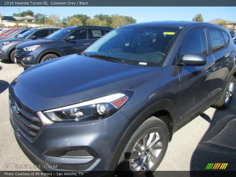 Coliseum Grey / Black 2016 Hyundai Tucson SE