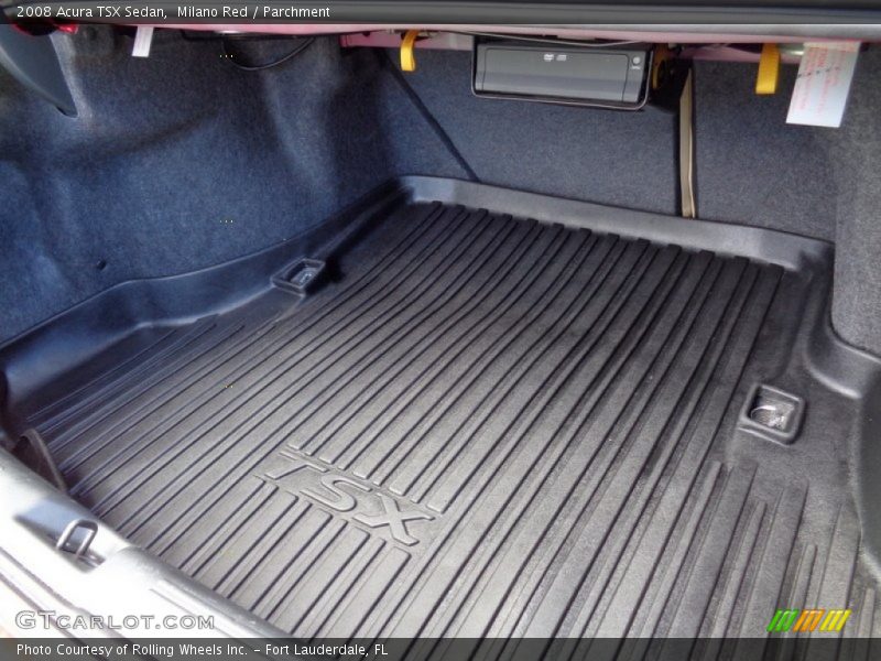 Milano Red / Parchment 2008 Acura TSX Sedan