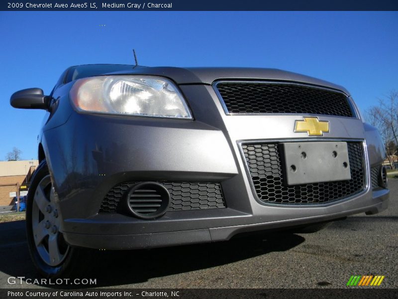 Medium Gray / Charcoal 2009 Chevrolet Aveo Aveo5 LS