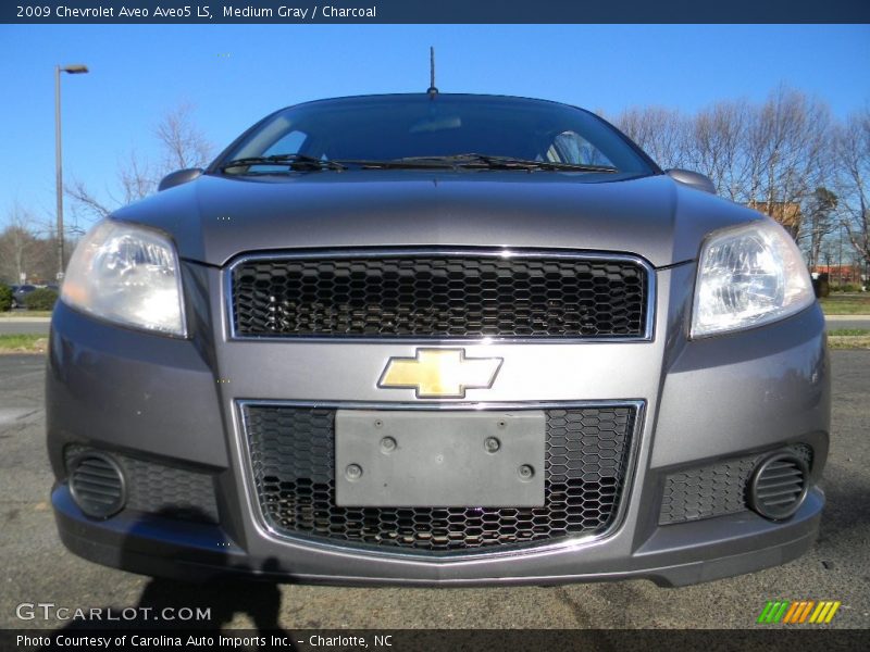 Medium Gray / Charcoal 2009 Chevrolet Aveo Aveo5 LS