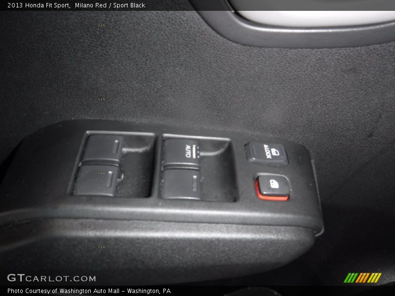 Milano Red / Sport Black 2013 Honda Fit Sport