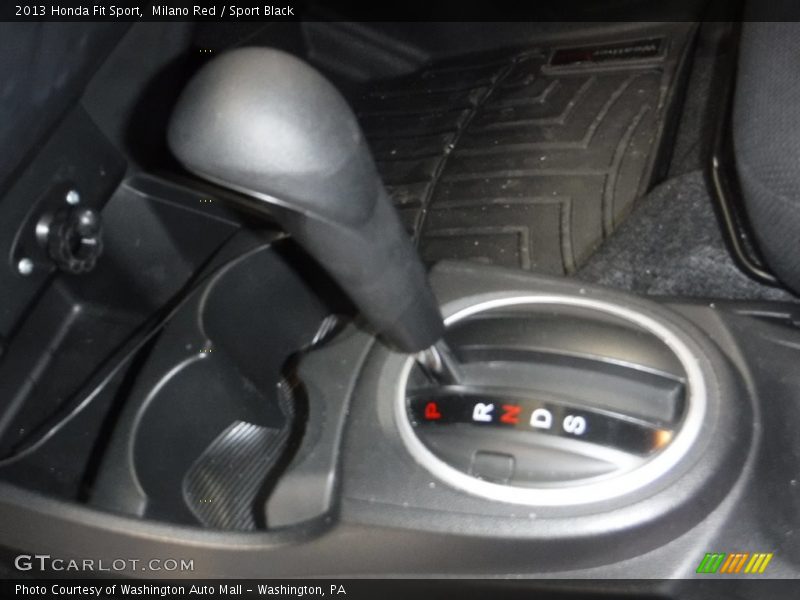 Milano Red / Sport Black 2013 Honda Fit Sport