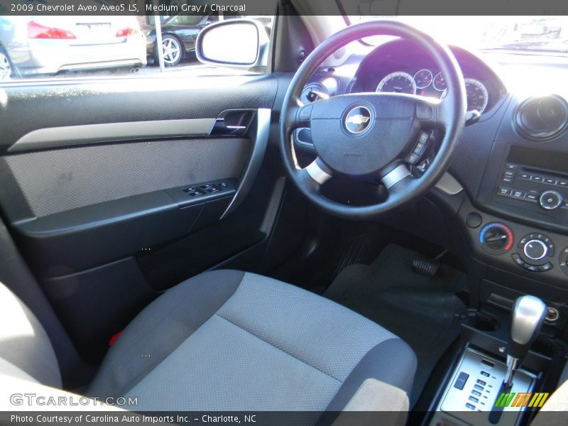 Medium Gray / Charcoal 2009 Chevrolet Aveo Aveo5 LS