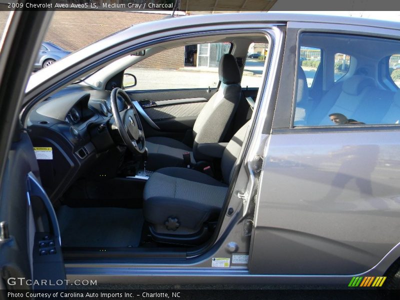 Medium Gray / Charcoal 2009 Chevrolet Aveo Aveo5 LS