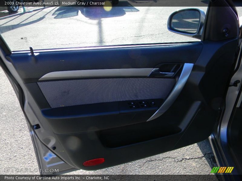Medium Gray / Charcoal 2009 Chevrolet Aveo Aveo5 LS