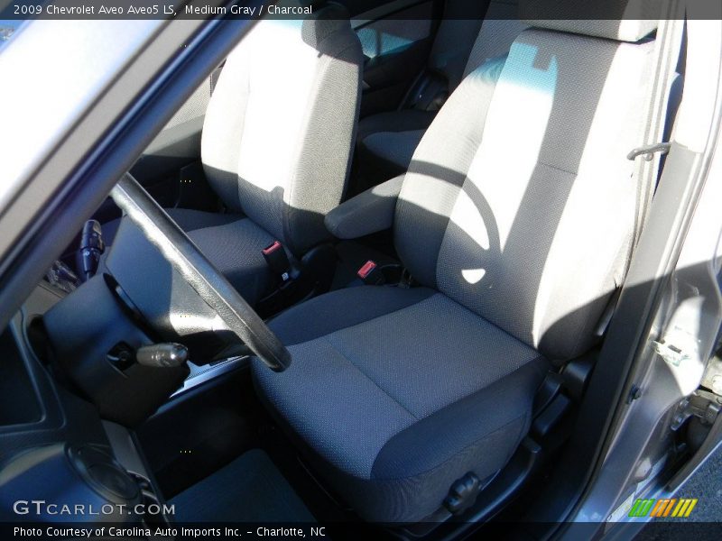 Medium Gray / Charcoal 2009 Chevrolet Aveo Aveo5 LS