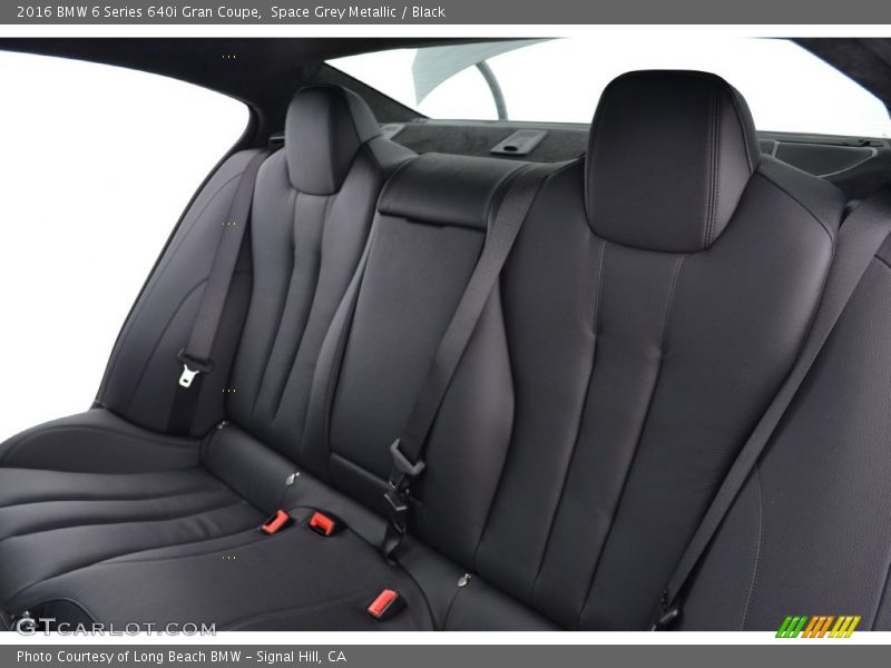 Rear Seat of 2016 6 Series 640i Gran Coupe