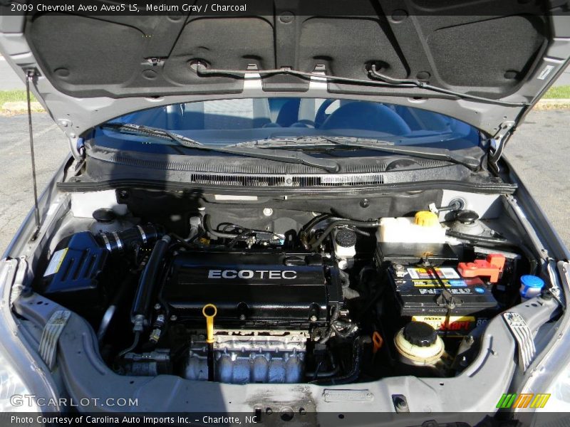 Medium Gray / Charcoal 2009 Chevrolet Aveo Aveo5 LS
