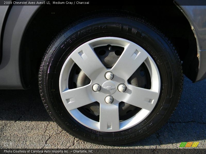 Medium Gray / Charcoal 2009 Chevrolet Aveo Aveo5 LS