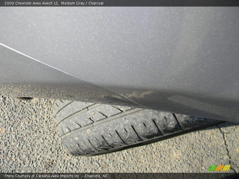 Medium Gray / Charcoal 2009 Chevrolet Aveo Aveo5 LS