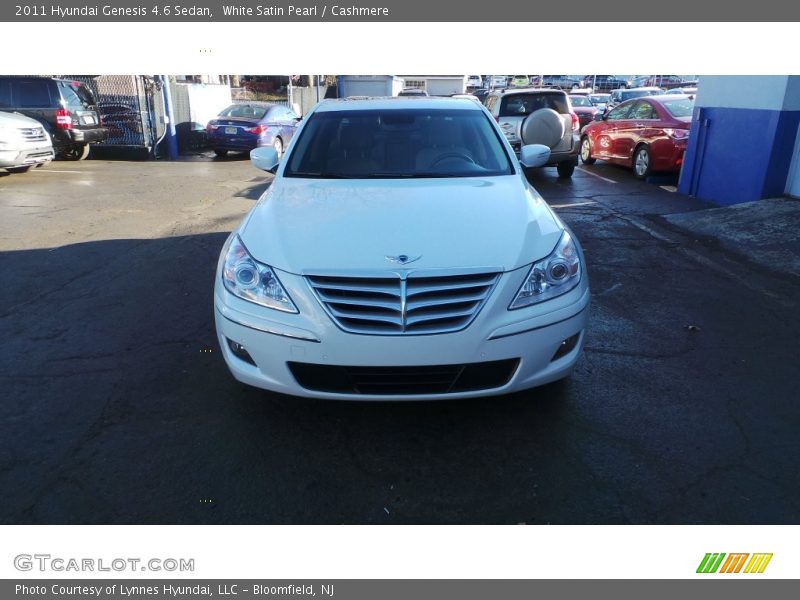White Satin Pearl / Cashmere 2011 Hyundai Genesis 4.6 Sedan