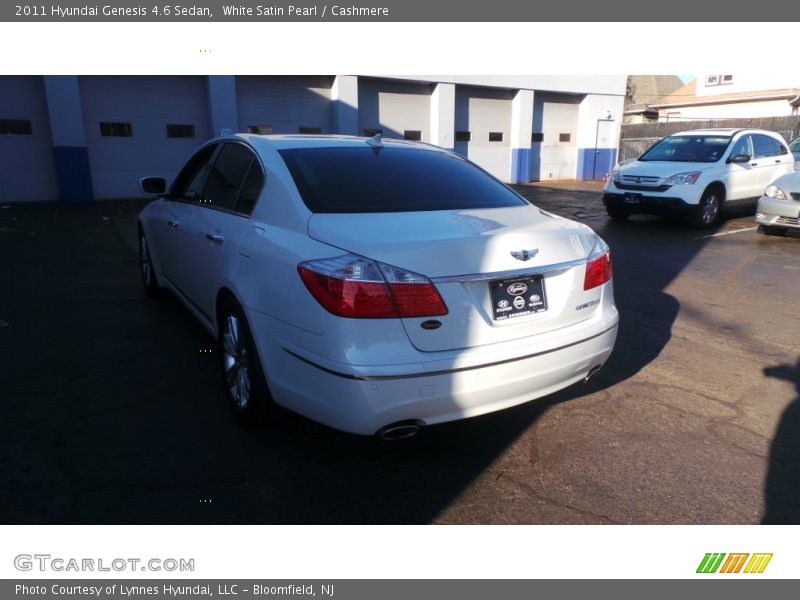 White Satin Pearl / Cashmere 2011 Hyundai Genesis 4.6 Sedan