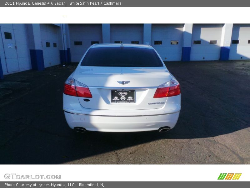 White Satin Pearl / Cashmere 2011 Hyundai Genesis 4.6 Sedan