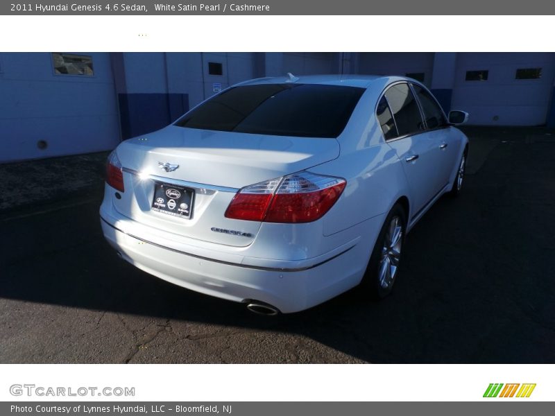 White Satin Pearl / Cashmere 2011 Hyundai Genesis 4.6 Sedan