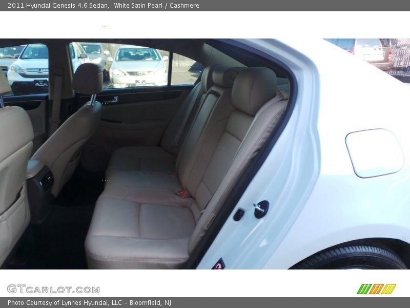 White Satin Pearl / Cashmere 2011 Hyundai Genesis 4.6 Sedan