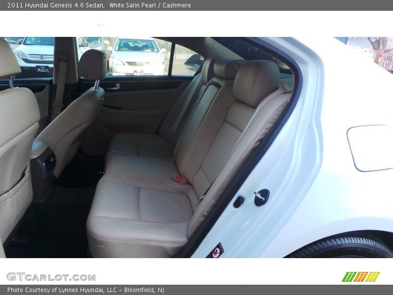 White Satin Pearl / Cashmere 2011 Hyundai Genesis 4.6 Sedan