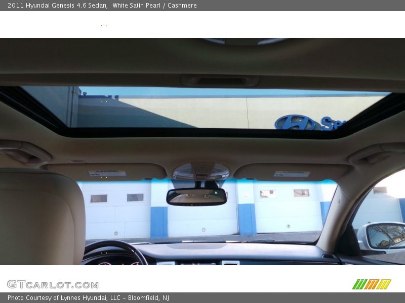 White Satin Pearl / Cashmere 2011 Hyundai Genesis 4.6 Sedan