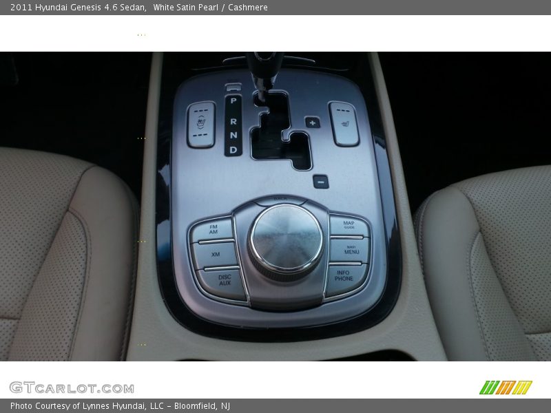White Satin Pearl / Cashmere 2011 Hyundai Genesis 4.6 Sedan