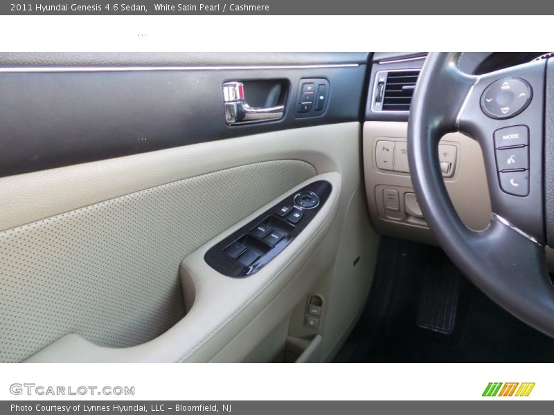White Satin Pearl / Cashmere 2011 Hyundai Genesis 4.6 Sedan
