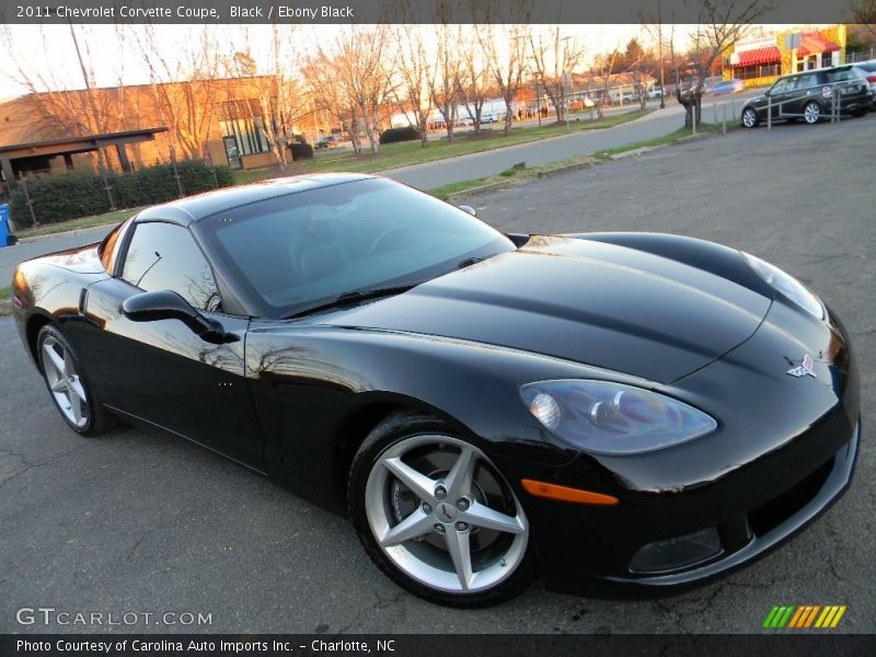 Front 3/4 View of 2011 Corvette Coupe