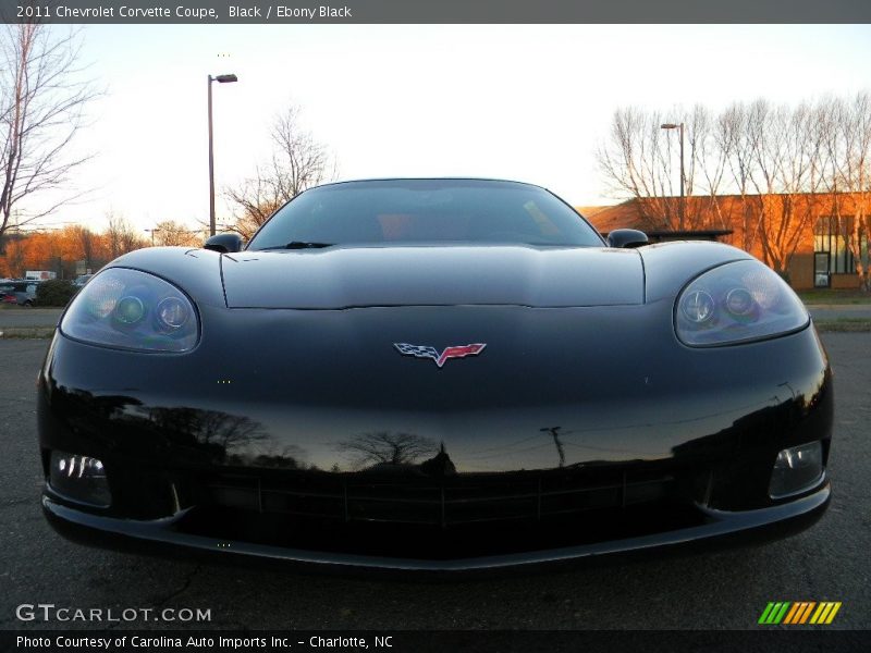 Black / Ebony Black 2011 Chevrolet Corvette Coupe