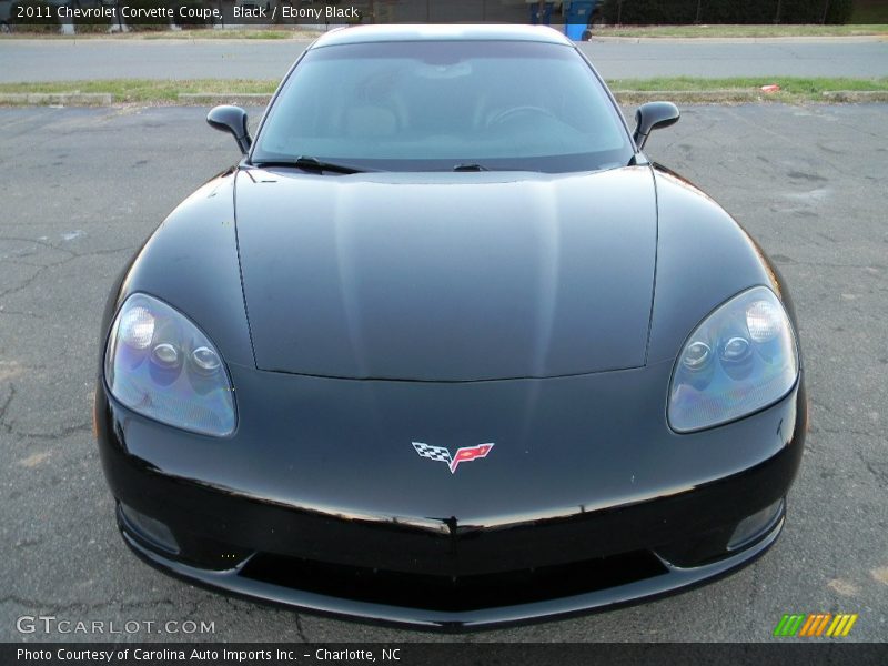 Black / Ebony Black 2011 Chevrolet Corvette Coupe