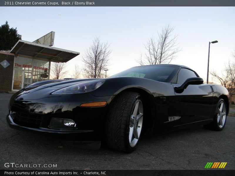 Black / Ebony Black 2011 Chevrolet Corvette Coupe