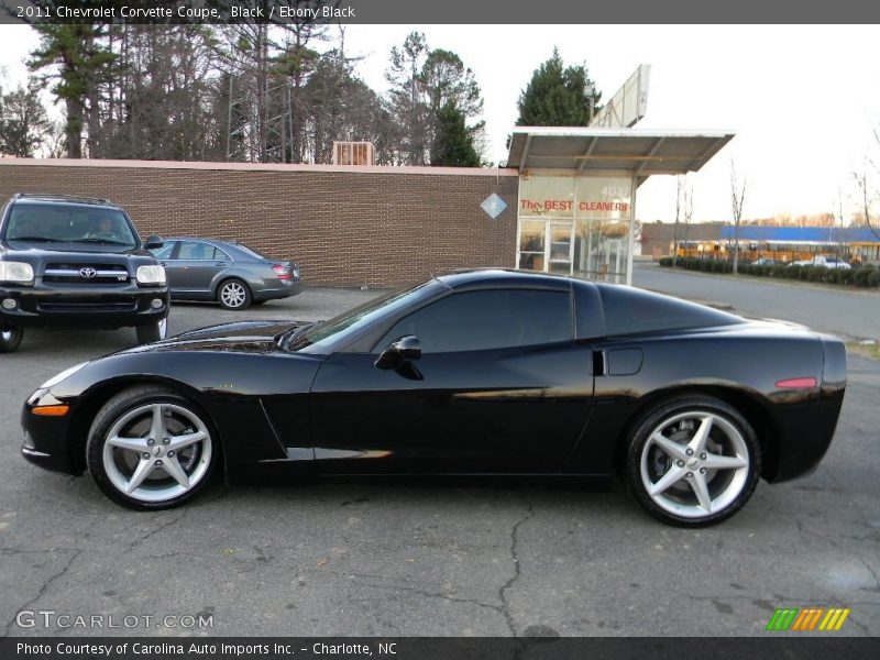Black / Ebony Black 2011 Chevrolet Corvette Coupe