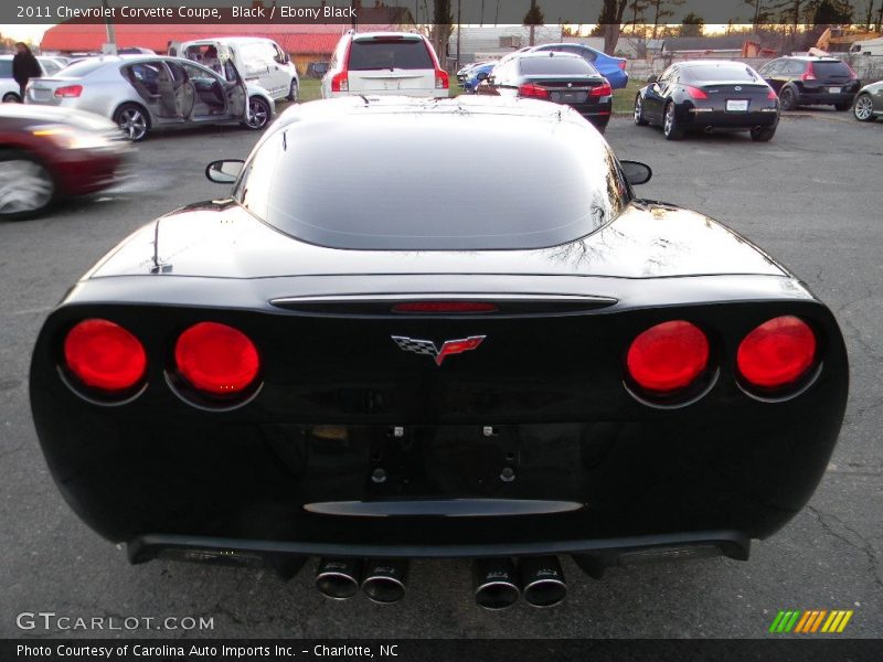 Black / Ebony Black 2011 Chevrolet Corvette Coupe