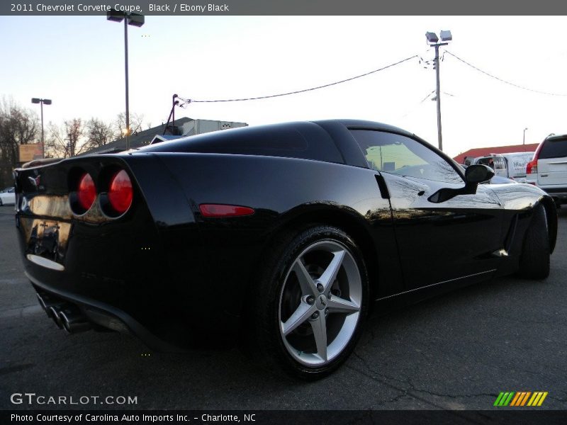 Black / Ebony Black 2011 Chevrolet Corvette Coupe