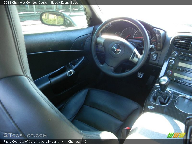 Black / Ebony Black 2011 Chevrolet Corvette Coupe