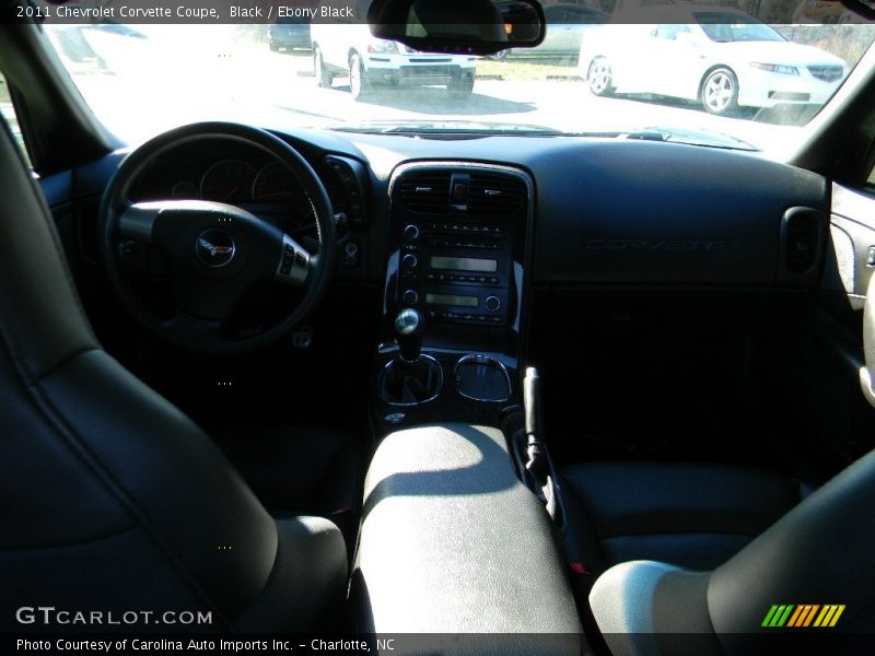 Black / Ebony Black 2011 Chevrolet Corvette Coupe