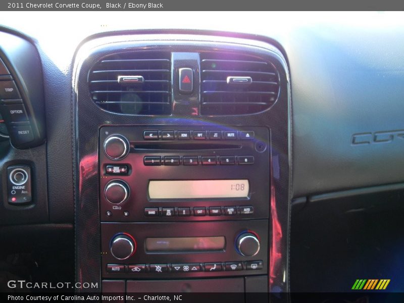 Black / Ebony Black 2011 Chevrolet Corvette Coupe