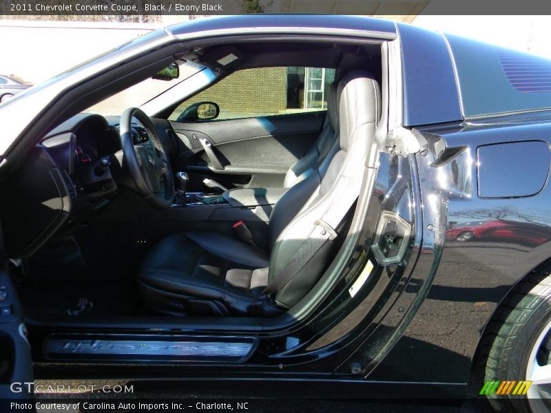 Black / Ebony Black 2011 Chevrolet Corvette Coupe
