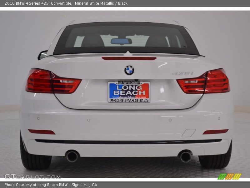 Mineral White Metallic / Black 2016 BMW 4 Series 435i Convertible