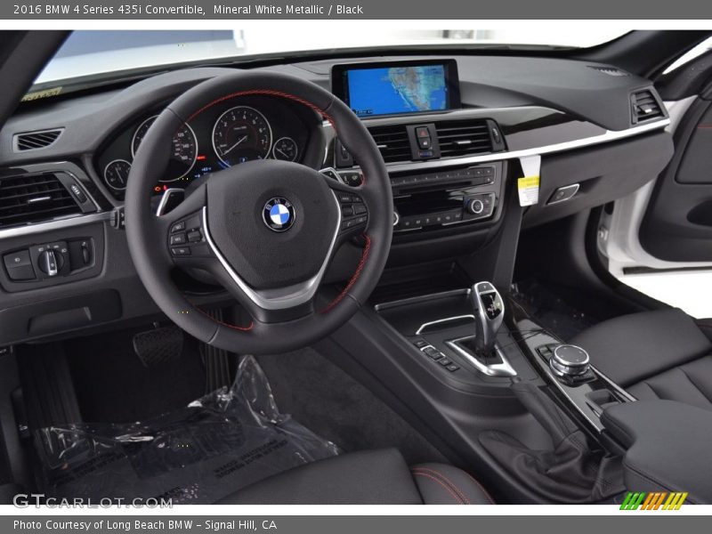 Mineral White Metallic / Black 2016 BMW 4 Series 435i Convertible