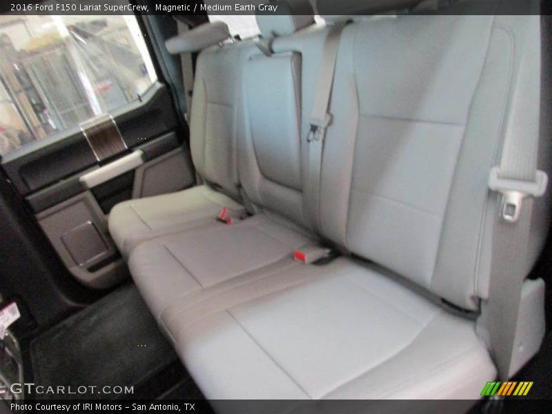 Rear Seat of 2016 F150 Lariat SuperCrew