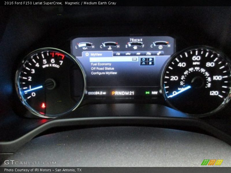 Magnetic / Medium Earth Gray 2016 Ford F150 Lariat SuperCrew