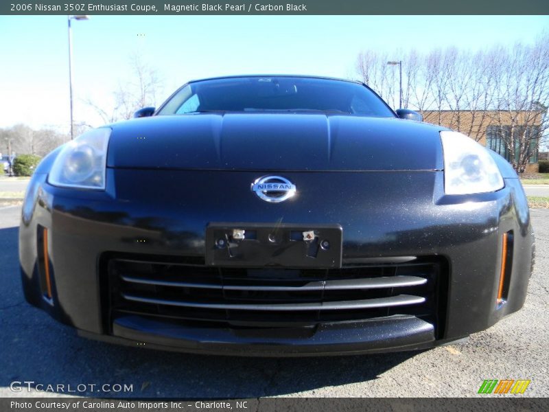 Magnetic Black Pearl / Carbon Black 2006 Nissan 350Z Enthusiast Coupe