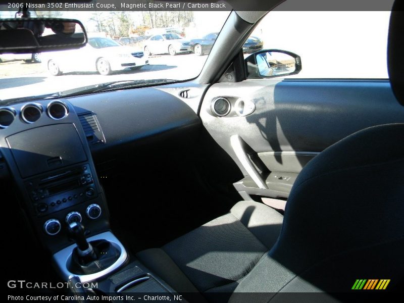 Magnetic Black Pearl / Carbon Black 2006 Nissan 350Z Enthusiast Coupe