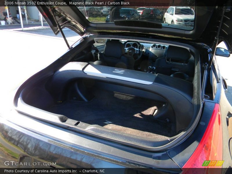 Magnetic Black Pearl / Carbon Black 2006 Nissan 350Z Enthusiast Coupe