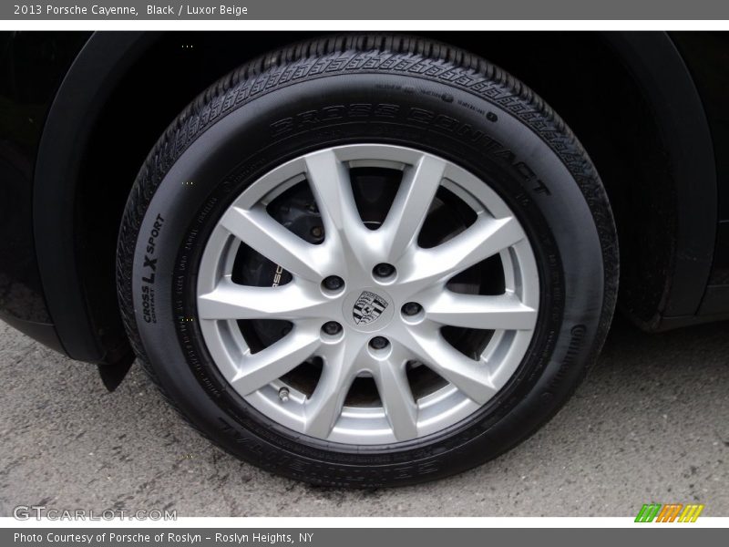 Black / Luxor Beige 2013 Porsche Cayenne