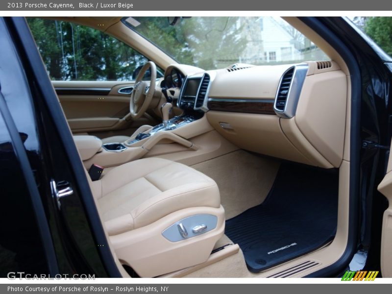 Black / Luxor Beige 2013 Porsche Cayenne