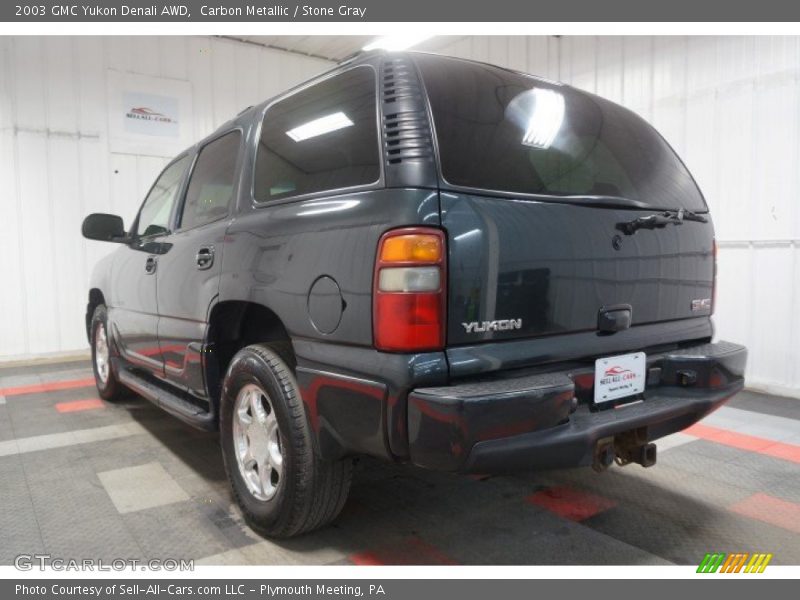 Carbon Metallic / Stone Gray 2003 GMC Yukon Denali AWD