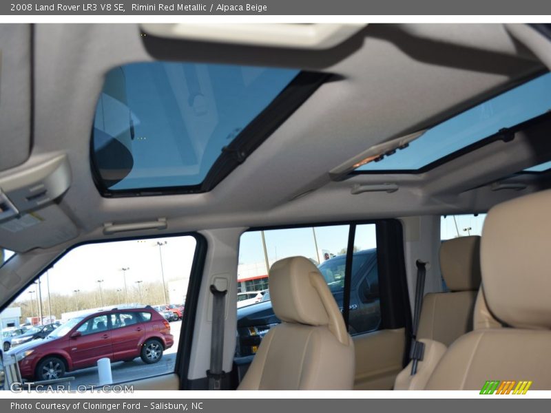 Rimini Red Metallic / Alpaca Beige 2008 Land Rover LR3 V8 SE