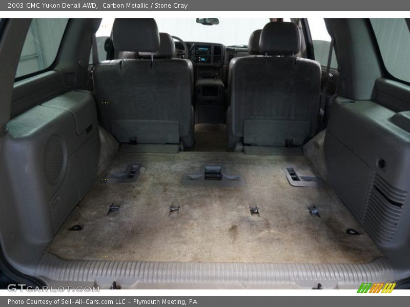 Carbon Metallic / Stone Gray 2003 GMC Yukon Denali AWD