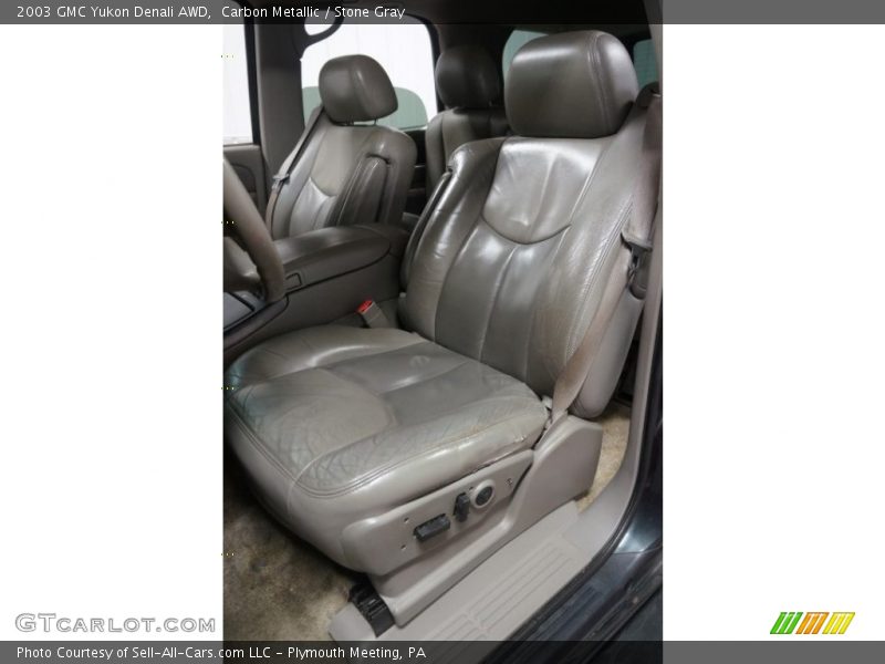 Carbon Metallic / Stone Gray 2003 GMC Yukon Denali AWD