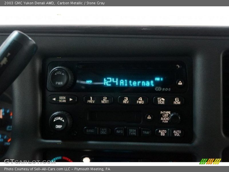 Carbon Metallic / Stone Gray 2003 GMC Yukon Denali AWD
