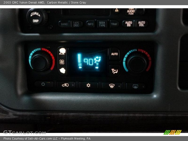 Carbon Metallic / Stone Gray 2003 GMC Yukon Denali AWD